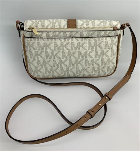 Michael Kors Charlton Leather Crossbody Bag.